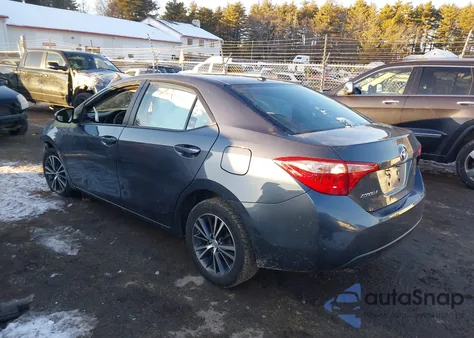 2019 Toyota Corolla Le из США, поврежденный, VIN 2T1BURHE8KC125435